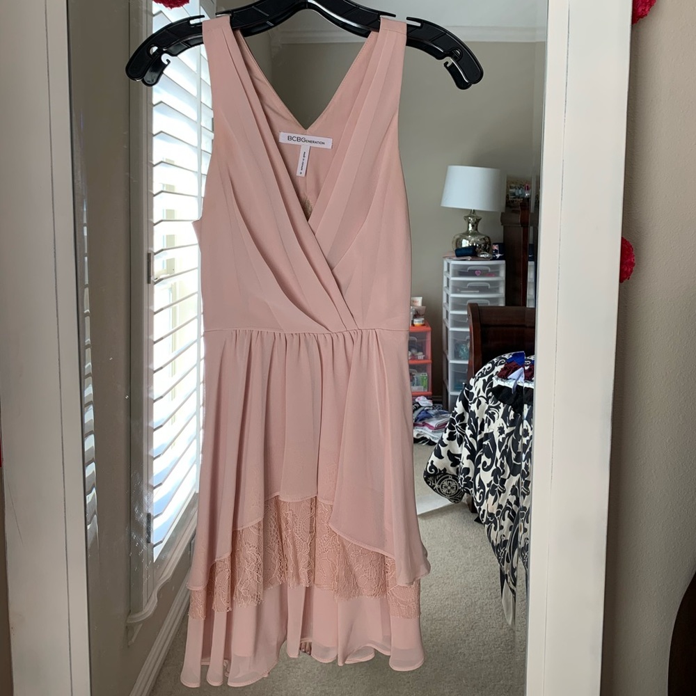 Blush formal dress